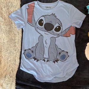 Light blue stitch shirt, large, beans is Disney, brand new never worn